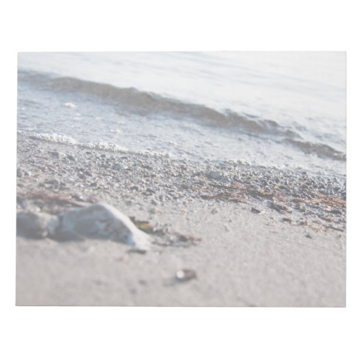 ビーチ接写 ノートパッド (正面)