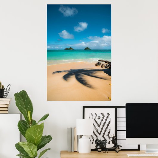 ビーチ撮#1 ポスター (ホームオフィス)