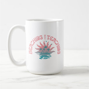 ビーチ教えNotのおもしろい先生 コーヒーマグカップ