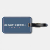 ビーチ教えNotのおもしろい先生 ラゲッジタグ (裏面横)