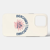 ビーチ教えNotのおもしろい先生 Case-Mate iPhoneケース (裏面 (横))