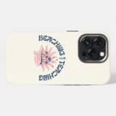 ビーチ教えNotのおもしろい先生 iPhoneケース (裏面横)