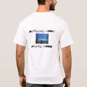 ビーチ旅行 Tシャツ (裏面)