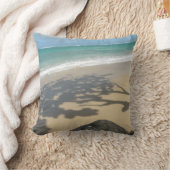 ビーチ日の枕 クッション (ブランケット)