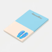 ビーチ日のPost-Itメモ ポストイット (アングル)