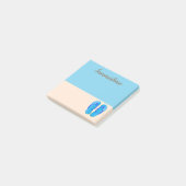 ビーチ日のPost-Itメモ ポストイット (アングル)