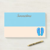 ビーチ日のPost-Itメモ ポストイット (デスク)