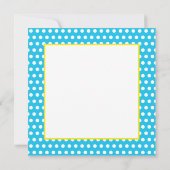 ビーチ日ハローサマーグリーティングカード (裏面)