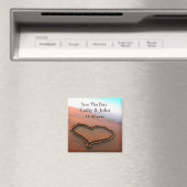 ビーチ日付マグネットの保存 マグネット (インサイチュ (食洗機))