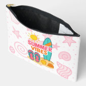 ビーチ日先行 アクセサリーポーチ (見開き)