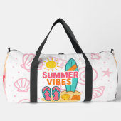 ビーチ日先行 ダッフルバッグ (正面)