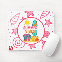 ビーチ日先行 マウスパッド