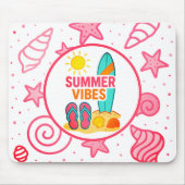 ビーチ日先行 マウスパッド (正面)