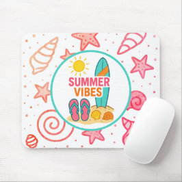 ビーチ日先行 マウスパッド