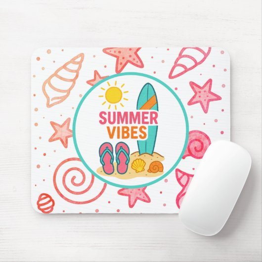 ビーチ日先行 マウスパッド (マウス)