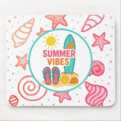 ビーチ日先行 マウスパッド (正面)