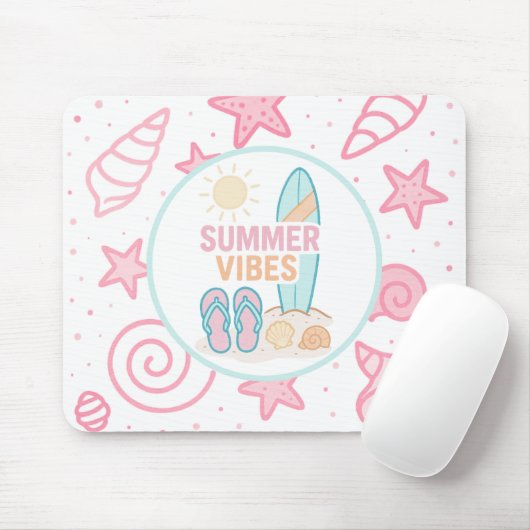 ビーチ日先行 マウスパッド (マウス)
