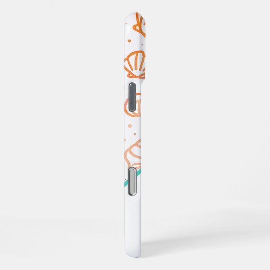 ビーチ日先行 iPhoneケース (右側面)