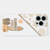 ビーチ日先行 iPhoneケース (裏面横)