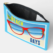 ビーチ日大型アクセサリーポーチ アクセサリーポーチ (見開き)