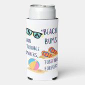 ビーチ日引用文 スリム缶クーラー (Seltzer裏面)