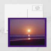 ビーチ日曜日 ポストカード (正面/裏面)