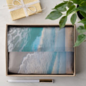 ビーチ日没デクページ 薄葉紙 (ギフト)