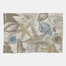 ビーチ日 キッチンタオル