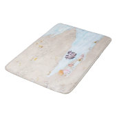 ビーチ日 バスマット (アングル)