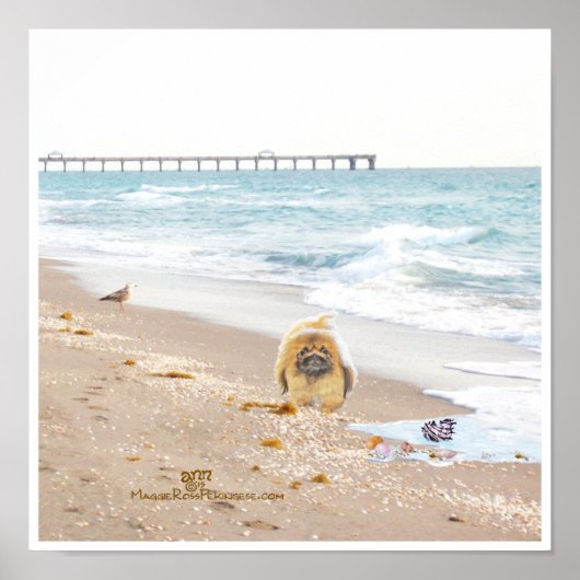 ビーチ日 ポスター (正面)