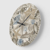 ビーチ日 ラージ壁時計 (傾斜)