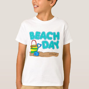ビーチ日 Tシャツ
