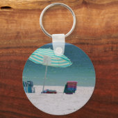 ビーチ時間が近い キーホルダー (正面)