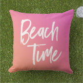 ビーチ時間とお気に入りのビーチ アウトドアクッション (芝生)