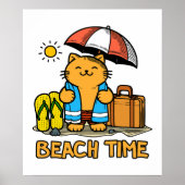 ビーチ時間1 ポスター (正面)