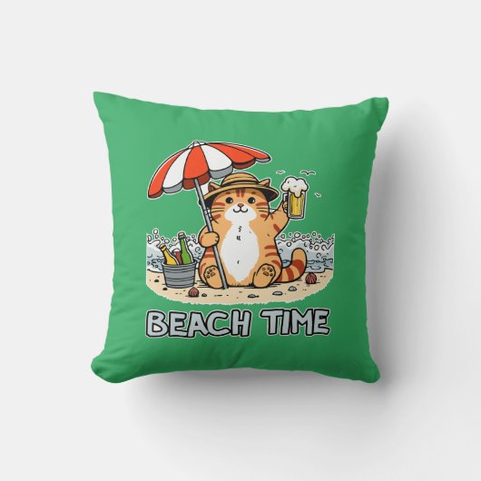 ビーチ時間2 クッション (正面)