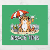 ビーチ時間2 ビールラベル (シングルラベル)