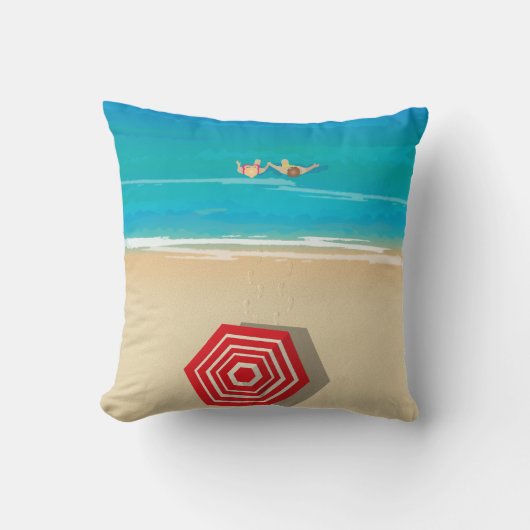 ビーチ時間！ クッション (正面)