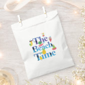 ビーチ時間 フェイバーバッグ (クリップ留めされた状態)