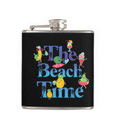 ビーチ時間 フラスク (正面)