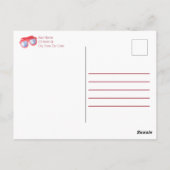 ビーチ時間！ ポストカード (裏面)