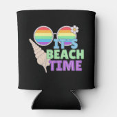 ビーチ時間 缶クーラー (裏面)