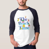 ビーチ時間 Tシャツ (正面)