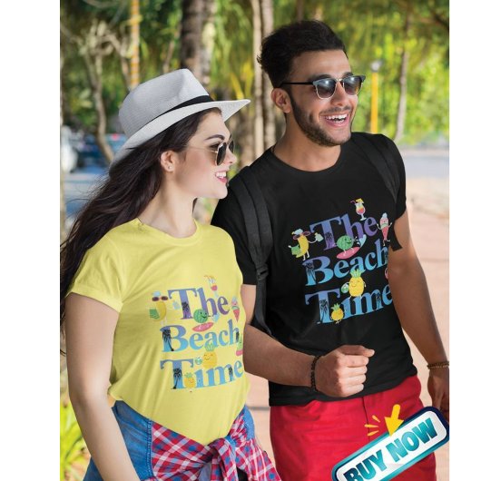 ビーチ時間 Tシャツ