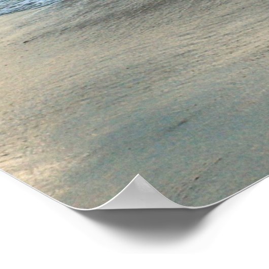 ビーチ時 ポスター (角)