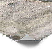 ビーチ景観写真アート ポスター (角)