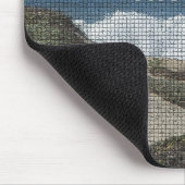 ビーチ景観写真美しい自然シーサイド マウスパッド (コーナー)