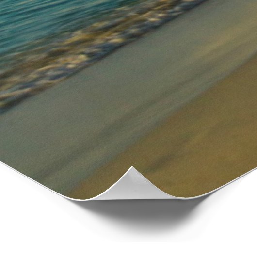 ビーチ景観 ポスター (角)