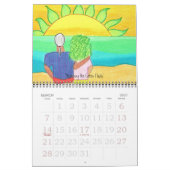 ビーチ暦の年 カレンダー (3月 2027)