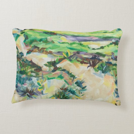 ビーチ枕 アクセントクッション (裏面)